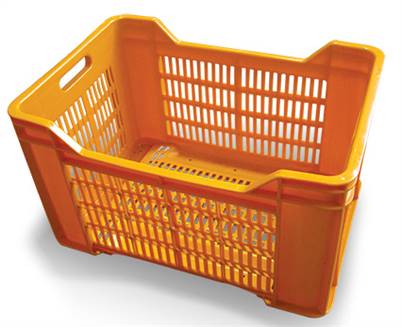 Orange Olive Harvest Crate, Full Vents - Harvest Special